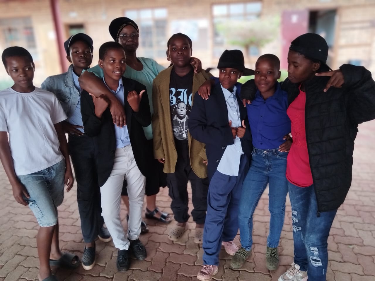 Students at school