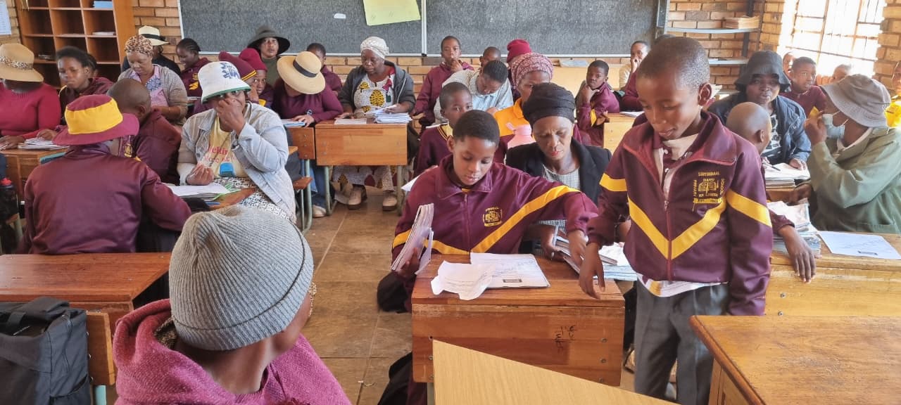 Students on campus