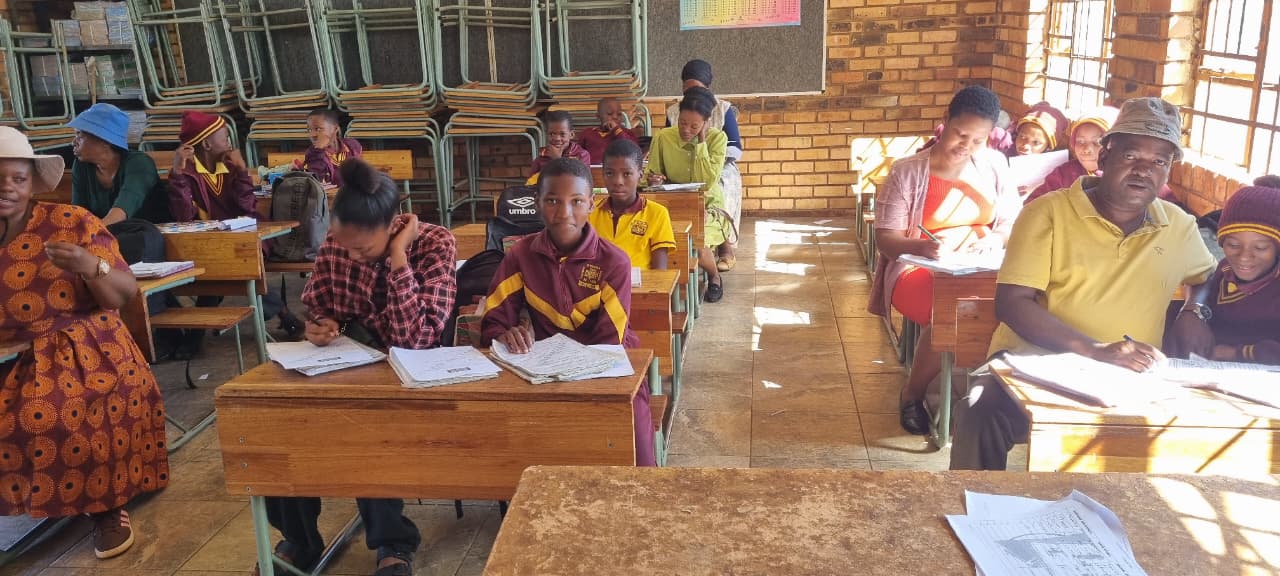 Learners at Strydkraal
